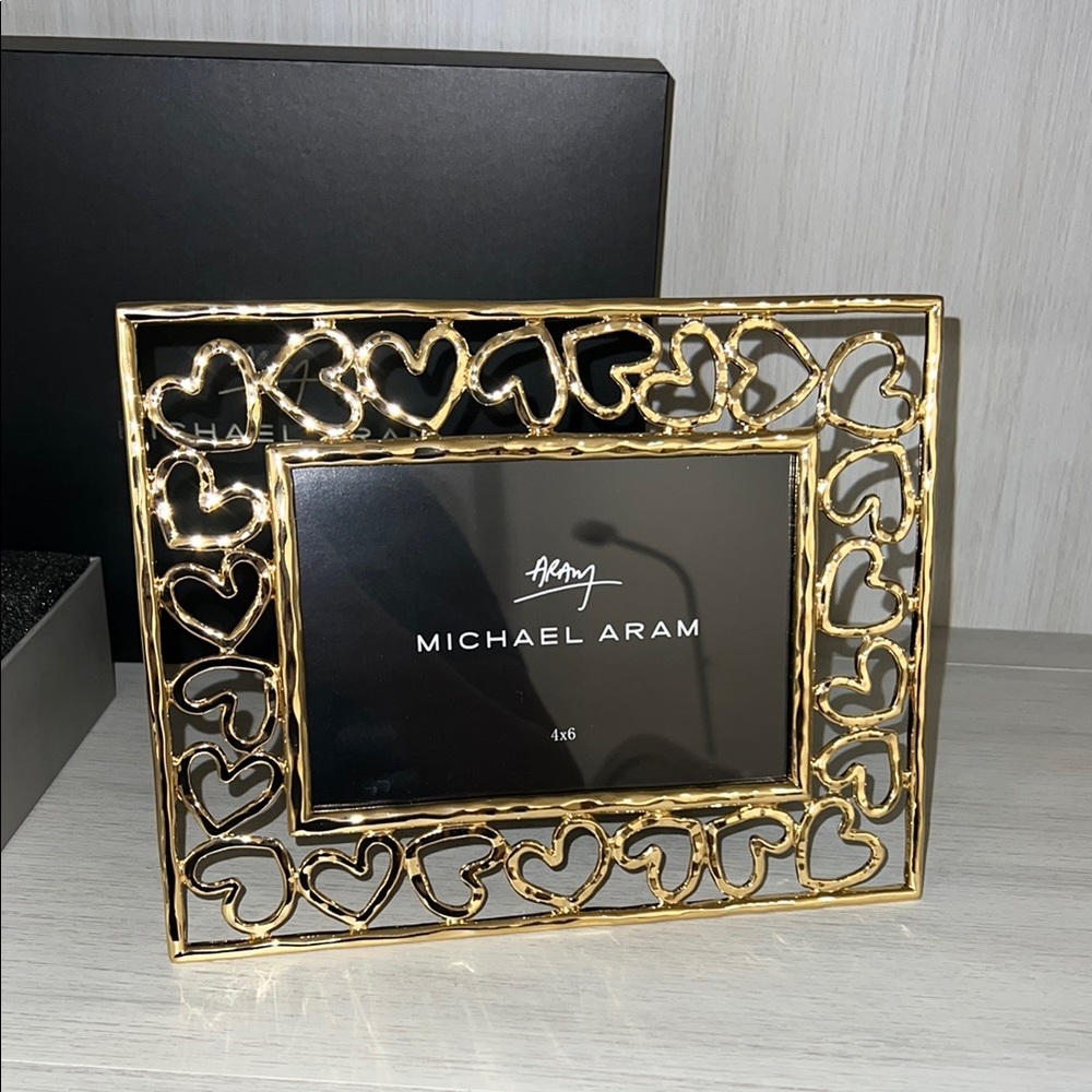 Michael Aram Gold Heart Frame